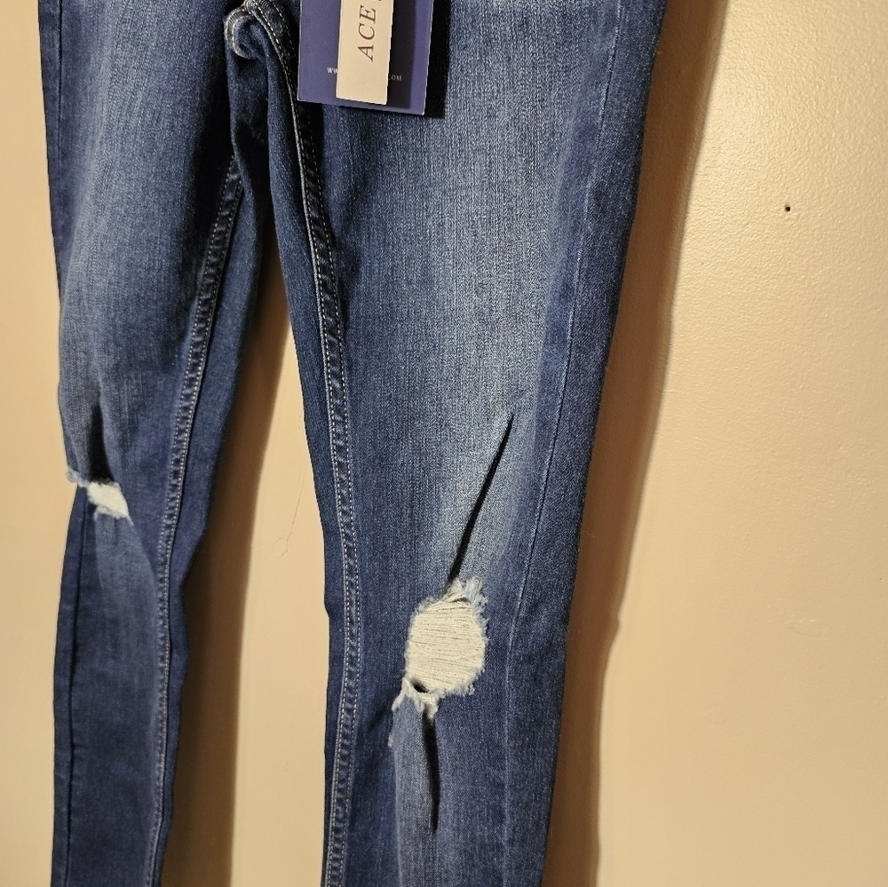 Vigoss High Rise Skinny Luxe Stretch Jeans Women's Size 24 L 28 NWT - Picture 9 of 13